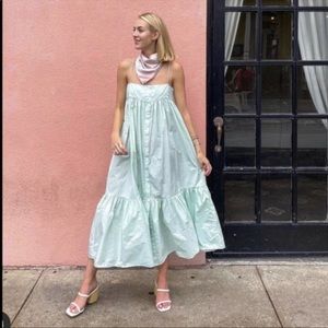 NWT Zara Striped Midi Dress